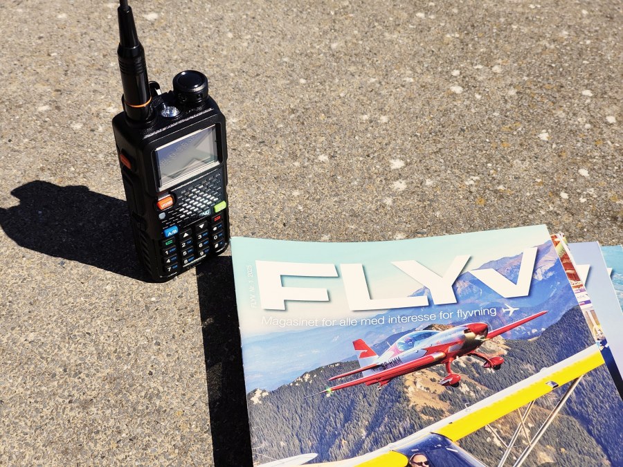There wasn't much action in CNL today, so I had plenty of time to peruse past issues of the FLYV magazine.
